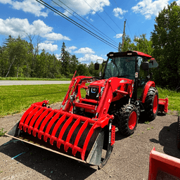 Used Kioti NX6010HC W/ 72″ Grapple!