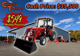 New Mahindra 16354CHRFIL W/ Heated and A/C Cab + Loader