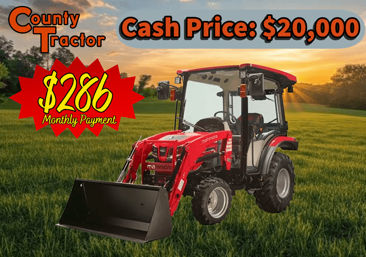 NEW Mahindra 11234CHTL W/ Heated + Loader