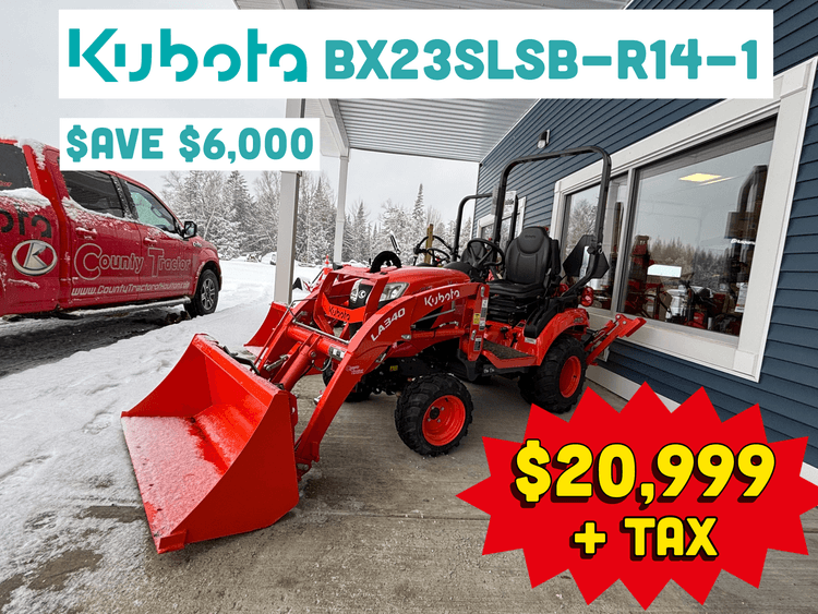 Kubota BX23SLSB-R14-1 Tractor