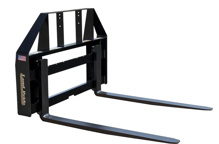 42" Land Pride Pallet Fork, 1,200lb Capacity.